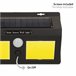 Aktive Set 6 apliques solares LED 500 lúmenes, sensor movimiento Negro