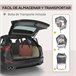 Parque Mascotas Plegable Tela Oxford, Acero PawHut Multicolor