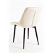Silla Cade Terciopelo Beige
