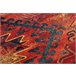Alfombra de lana POLONIA Bali oriental Étnico 200x300 Rojo