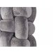 Beliani Cojín decorativo SIRALI Gris Claro