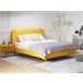 Beliani Cama Terciopelo FLAYAT 193x215 Beliani Cama Terciopelo FLAYAT 193x215 Amarillo