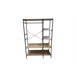 Armario HARRY metal y madera 180cm Negro