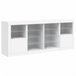 Aparador con luces LED 163 Blanco