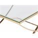 Beliani Mesa de centro RINGGOLD Dorado