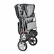 Carrito para mascotas impermeable acero / poliéster Gris