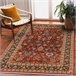 Alfombra KESHAN franjas Ornamento marco oriental 7573/53577 160x230 Multicolor