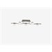 Lámpara de techo BRANCH led 92cm Cromo