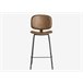 Pack de 2 taburetes altos DECO Marron