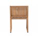 Beliani Conjunto de comedor SASSARI Madera Clara