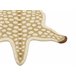 Beliani Alfombra para niños YONA Beige