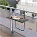 Mesa plegable balcón multiposición Aktive Antracita