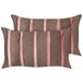 Beliani Cojín decorativo CRODYLINE 35x60 Marron