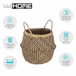 WELL HOME - Canasta decorativa rústica Beige