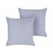Beliani Cojín decorativo CROSSANDRA Violeta
