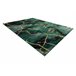 Alfombra EMERALD exclusivo 1018 glamour 80x150 Verde