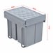 Cubo de basura extraíble Froland capacidad 2x10L + 1x20L plástico Cubo de basura extraíble Froland capacidad 2x10L + 1x20L plástico Gris