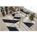 Alfombra EMERALD exclusivo 1015 glamour 180x270 Azul