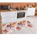 Alfombra lavable ANDRE 1270 Naranjas para la cocina Multicolor
