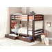 Beliani Accesorios Madera de pino RUMILLY Marron
