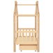 Estructura De Cama Infantil 146x77 Blanco