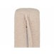 Beliani Chaise longue Bouclé CHINON Beige
