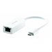 Adaptador USB C a Red RJ45 DUB-E250 Blanco