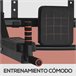 Barra de Dominadas Acero HOMCOM, deportes y ocio - musculación Negro