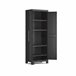 Armario resina exterior DETROIT alto 182x65x45cm negro Negro