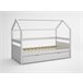 Cama 90 x 190 cm con somier incluido EASY PLUS Blanco