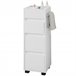 Armario Auxiliar Baño con 3 cajones BZR29-W SoBuy Blanco