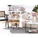 Beliani Carrito de cocina FARLEY Dorado