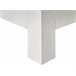 Beliani Cama con somier Madera de pino ROYAN 147x207 Blanco