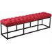 Banco - Amun - Tela 150x38 Rojo