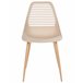 Beliani Silla de comedor MONTELLO Beliani Silla de comedor MONTELLO Beige