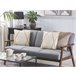 Beliani Cojín decorativo LICUALA Beige