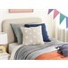 Beliani Cojín decorativo GAZANIA 45x45 Beige