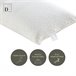 Almohada Viscoelástica Copos 70x40 Blanco/ Gris