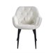 Silla Zandel Black Terciopelo Beige