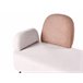 Beliani Chaise longue izquierdo Poliéster ARCEY Beige