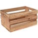 Caja FRUTA madera de abeto natural 