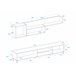 Compacto tv ONTARIO 240cm Blanco/ Madera