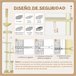 Árbol para Gatos Aglomerado de Madera, Felpa PawHut Crudo