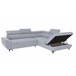 Rinconera con cama WESLEY Gris