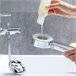 Alcachofa de Ducha Doble con Dispensador 3 en 1 Plateado