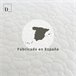 Almohada Viscoelástica Copos 70x40 Blanco/ Gris