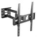 Soporte TV pared inclinable/orientable/desplegable Kaorka Negro