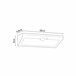 Aplique solar policristalino OSIRIS led 3,5W Blanco
