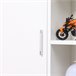 Armario de Suelo para Baño Melamina de Madera kleankin 71 Blanco