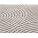 Alfombra lavable geométrica con relieve ESTILO - ATTICGO 80x150 Crema